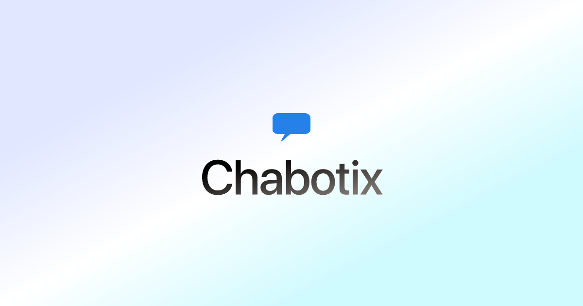 Chabotix - Revamp your website with ChatGPT powered AI chatbot!